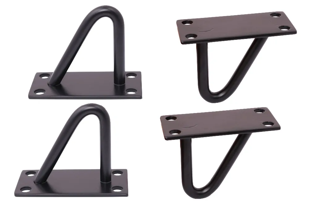 2 1/2'' Hairpin Legs (Black) DIY Industrial Strength Mid Century Modern Table Cabinet Set of 4 | Спорт и развлечения