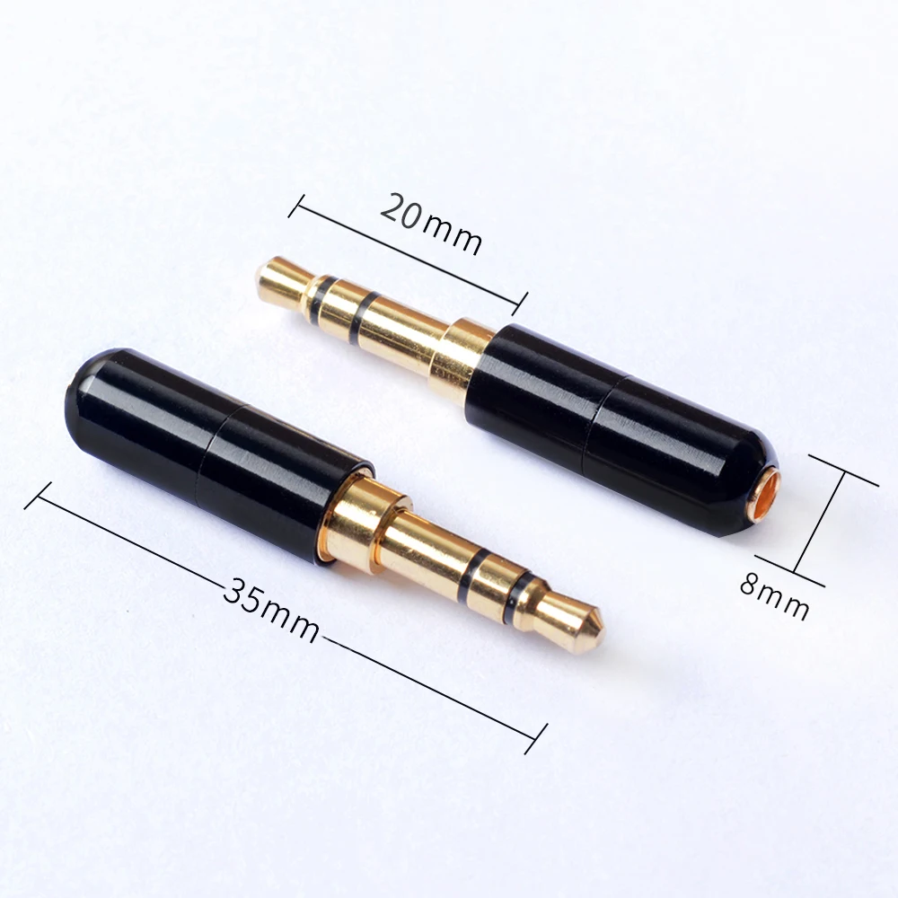 OKCSC MMCX Connector to 0 78 2pin A2DC 3 5mm Jack Interface Adapter HiFi DIY Tools Stereo Earphones Accessory for SE535 W30