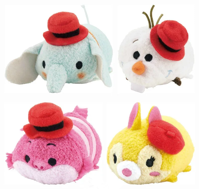 1PCS 3.5" Tsum Tsum plush UNIQLO MIC KEY TSUM mini Toy Baby doll