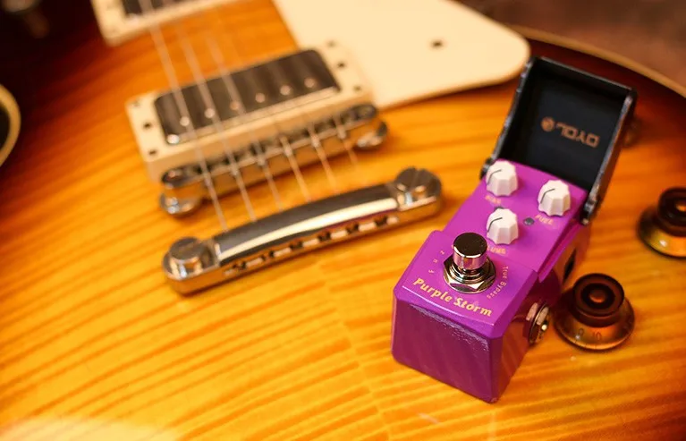 JOYO JF-320 Purple Storm Fuzz Mini Guitar Effect Pedal True Bypass Guitar Pedal Guitar Accessories
