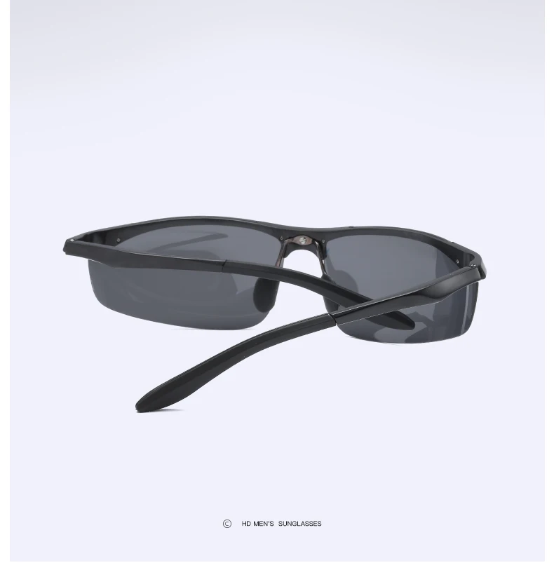 YSO солнцезащитные очки Для мужчин поляризационные UV400 алюминия и магния рамка солнцезащитные очки вождения очки полу без оправы аксессуары для Для мужчин 8179