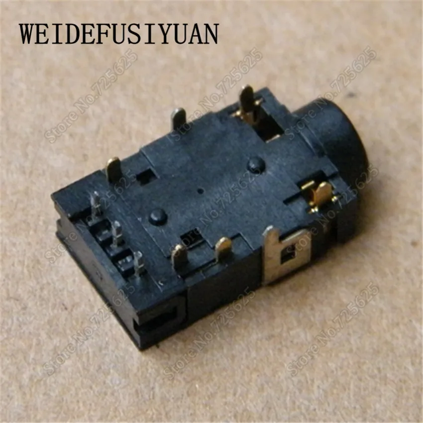 x10pcs 3 5mm Plug Headphone Jack 3 5 mm Audio Connector For Lenovo Ideapad Y400 Y410P Y430P