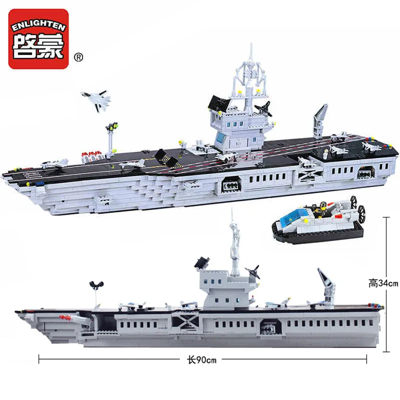 2019 совместимый Legoed военный крейсер подводная лодка Aircrafted Перевозчик наборы