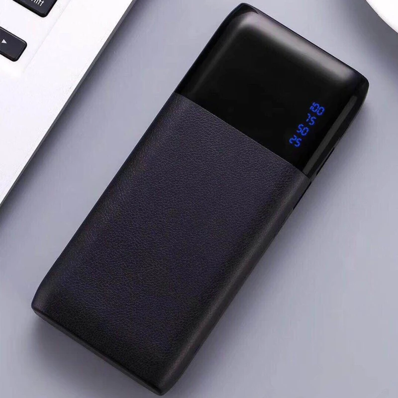 

Power Bank 12000mAh Universal Ultra Thin Led Portable Power bank External 18650 Battery Charger Poverbank for iPhone X Xiomi