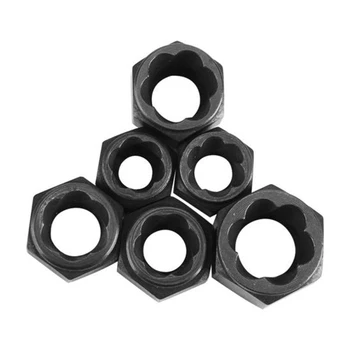 

10pcs Cased Damaged Bolt Nut Screw Remover Extractor Removal Set Nut Removal Socket Tool HVR88