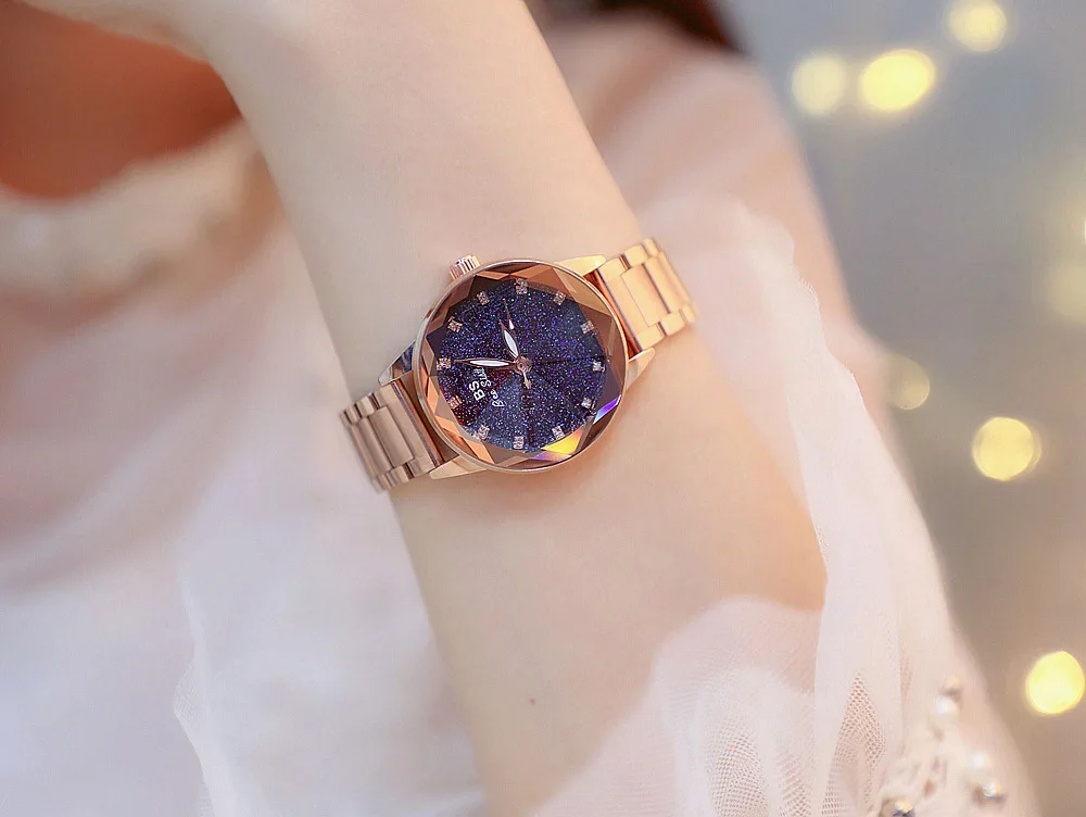 Super Cool ladies Watch Women New Diamond Dress Watches Fashion Stainless Steel Woman Watch New Elegant 3