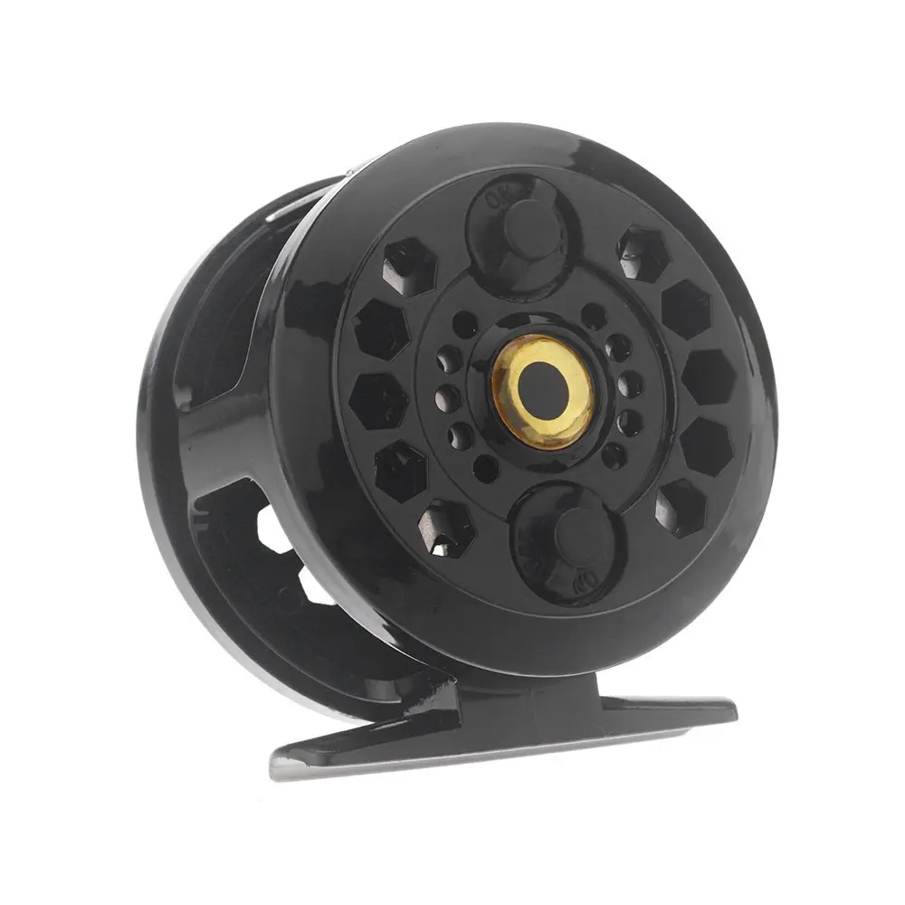 

Plastic Fly Fish Reel Former Ice Fishing Vessel Wheel BF600B 0.35mm/200m 1:1 Black