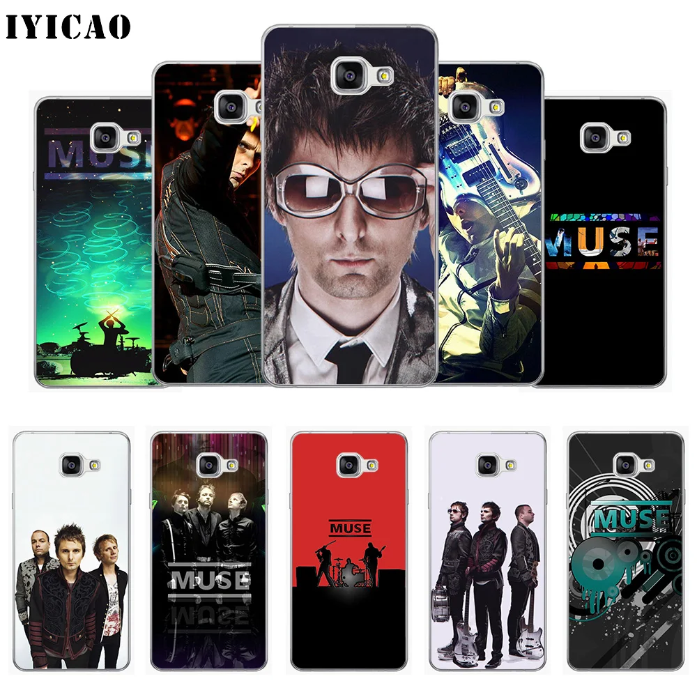 Мягкий силиконовый чехол IYICAO Muse для Samsung A10 A30 A40 A50 A70 M10 M20 M30 из ТПУ|Чехлы-накладки| |