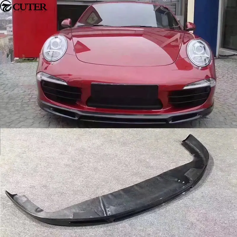 

911 991 Carbon fiber front lip rear diffuser side skirts for Porsche 911 Carrera 991 GT3 Vorsteiner style 12-15