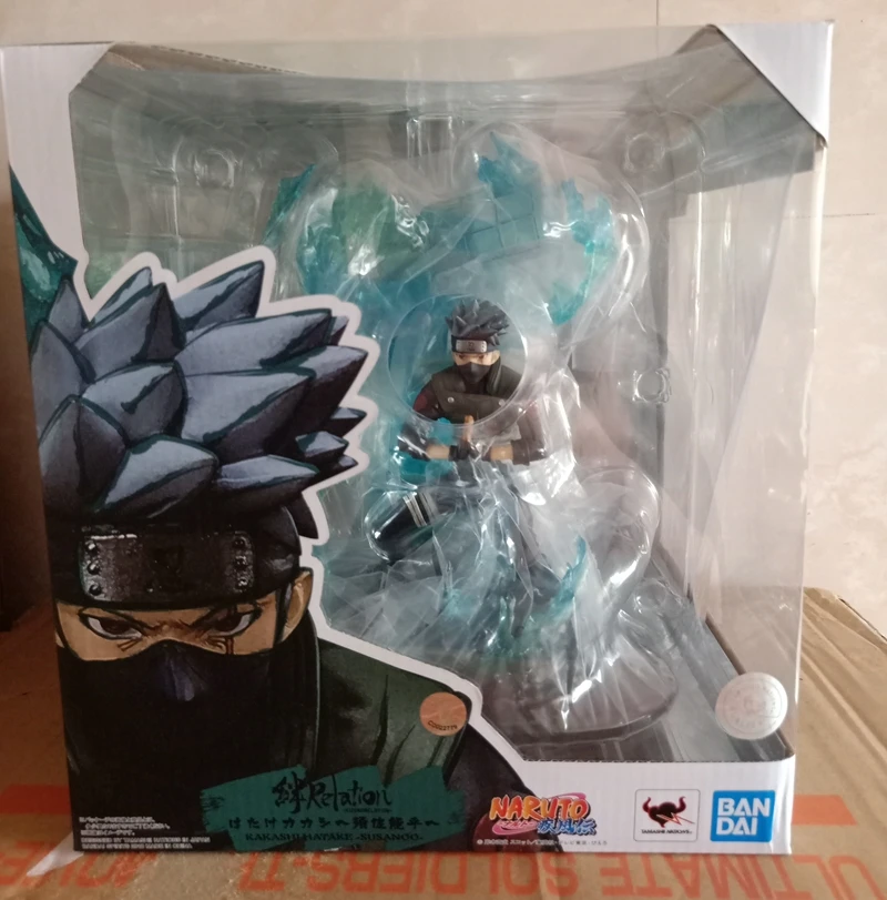 

WSTXBD Original BANDAI Zero Figuarts Kizunarelation Naruto GEM Kakashi PVC Action Figure Toys Figurals Model Dolls Brinquedos