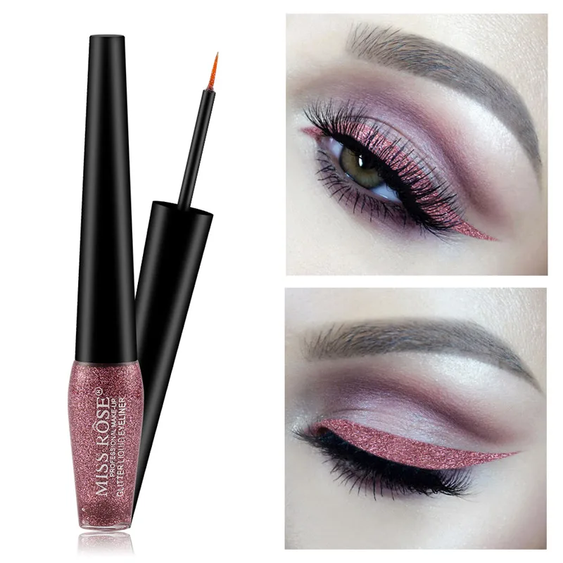 

New 9-color shiny eyeliner eye shadow for easy use of waterproof eyeliner beauty eyeliner