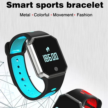 

Hot Selling Smart Bracelet Watch With Blood Pressure Heart Rate Monitor Fitnes Tracker IP67 Waterproof Smartwatch For Smartphone