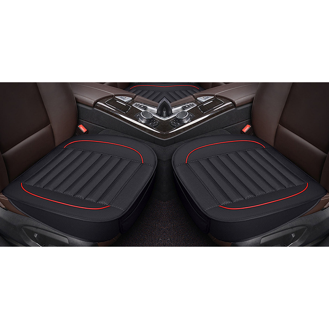 Car Seat Cover PU Leather Auto Car Seat Cushion Automotives Seat Covers Front Rear Seat Cover Car Interior Accessories