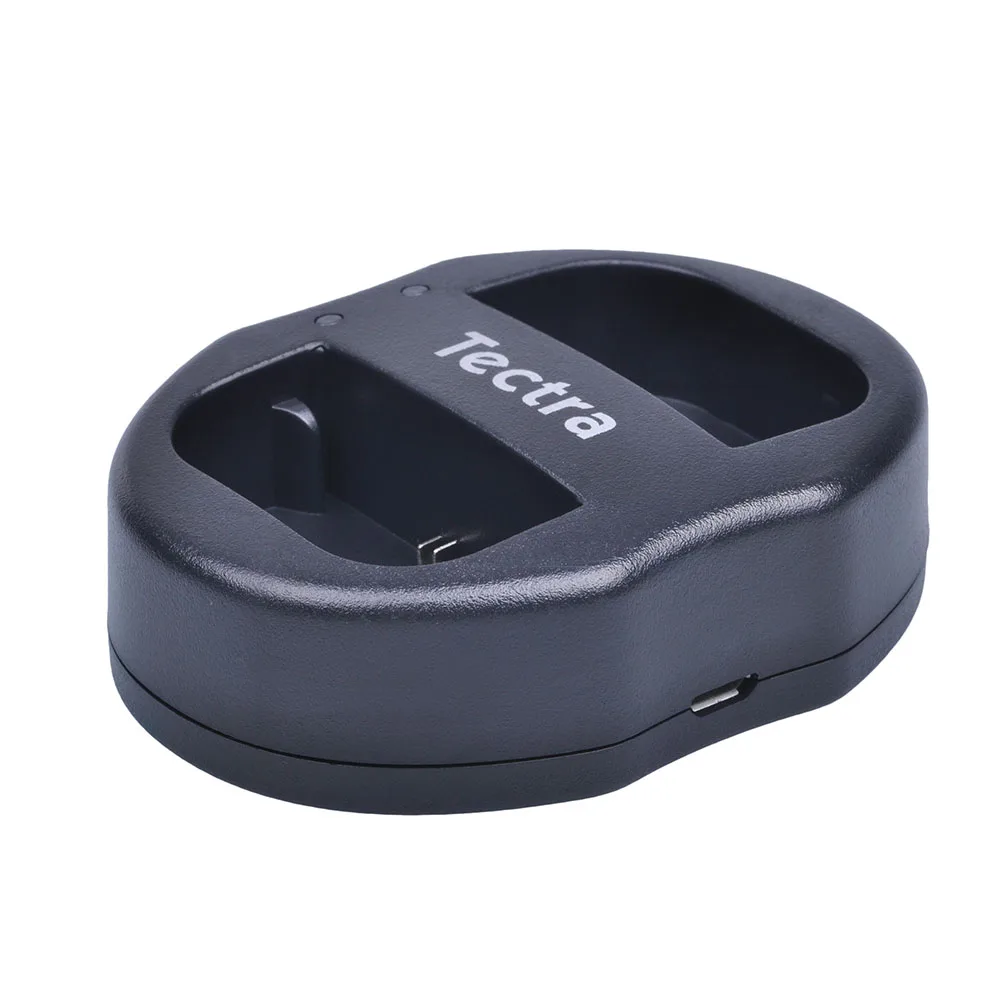 Tectra 2 шт. LP E6 E6N батарея + USB двойное зарядное устройство для Canon EOS 5D Mark III II 7D 60D 6D с