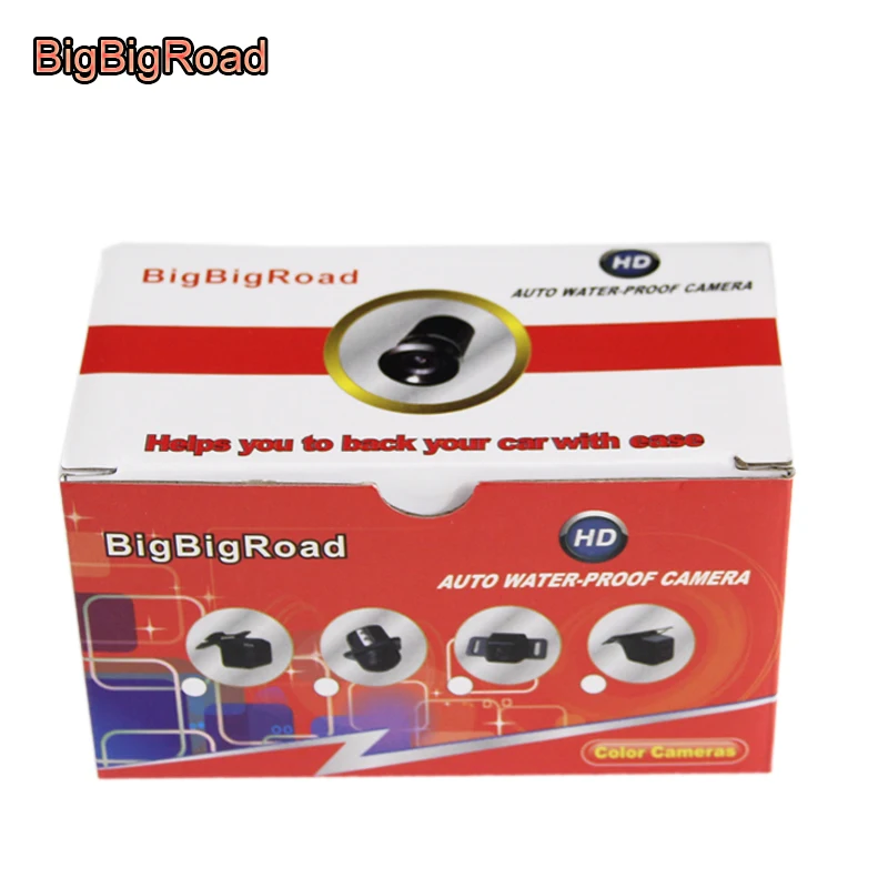 BigBigRoad For Nissan Sylphy 2019 40 Pins Car Adapter Connector Wire Cable Rear View Camera Original Video Input RCA