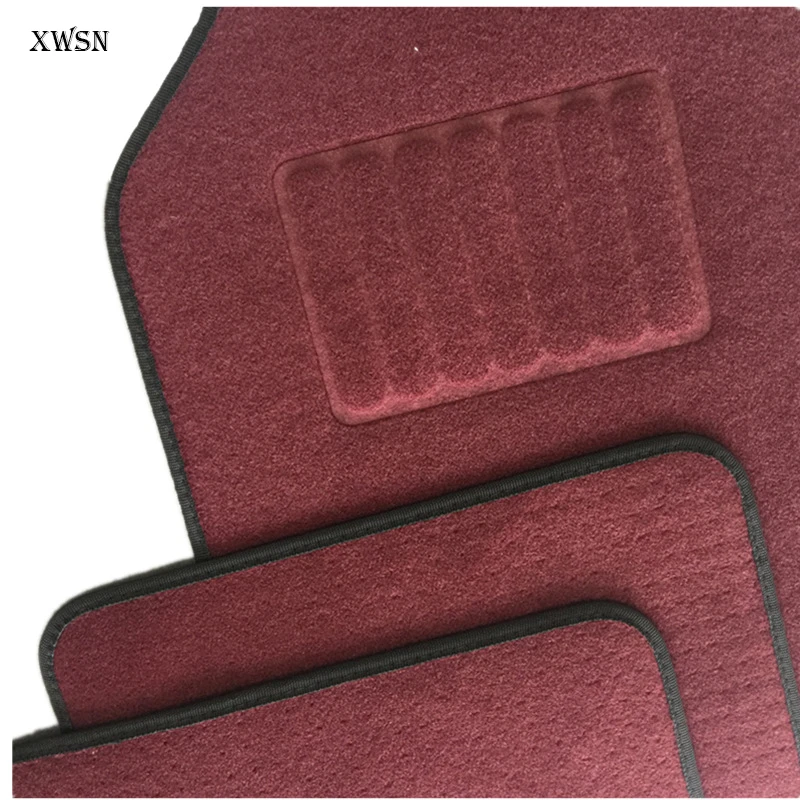 

Universal car floor mats all models for ford fiesta 2006-2018 focus mk2 explorer kuga fusion ranger ecosport car accessories