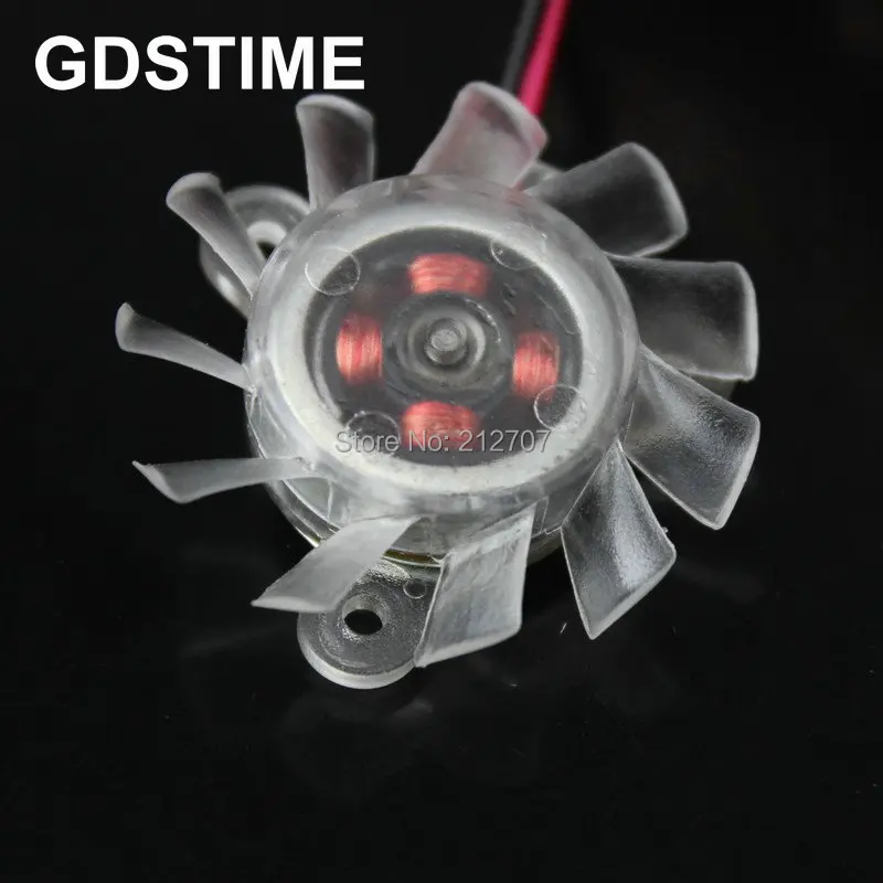 200 шт./лот gdstime 2Pin 36 мм компьютер Графика VGA Видеокарта Вентилятор охлаждения