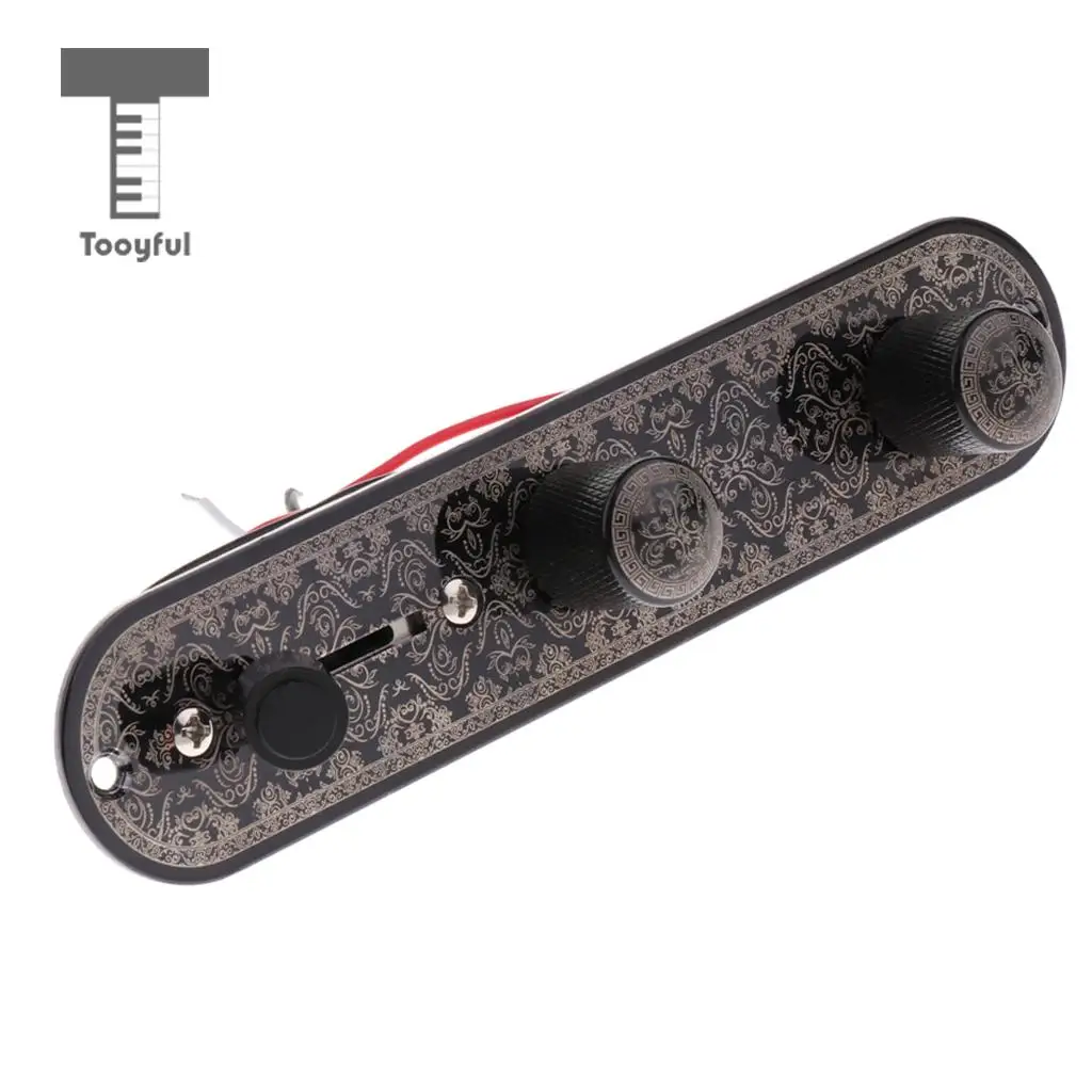 Tooyful 3 Way Toggle Switch Guitar Prewired Control Plate for Telecaster Guitar