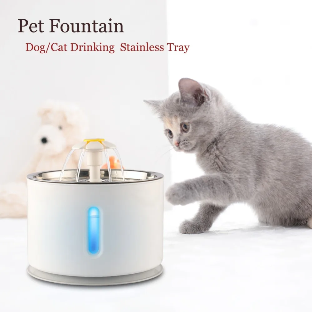 автоматическая поилка для собак. фонтаны для кошек с подсветкой. фонтан-поилка pet fountain. Pet fountain. автопоилка для кошек automatic pet feeder.