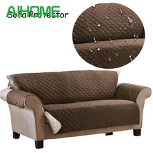 Waterproof Sofa Cover 100% Polyester Anti-skid Dirt-proof Sofa Protector Suede Pet Dog Cushion Mat Sofa Slip Covers