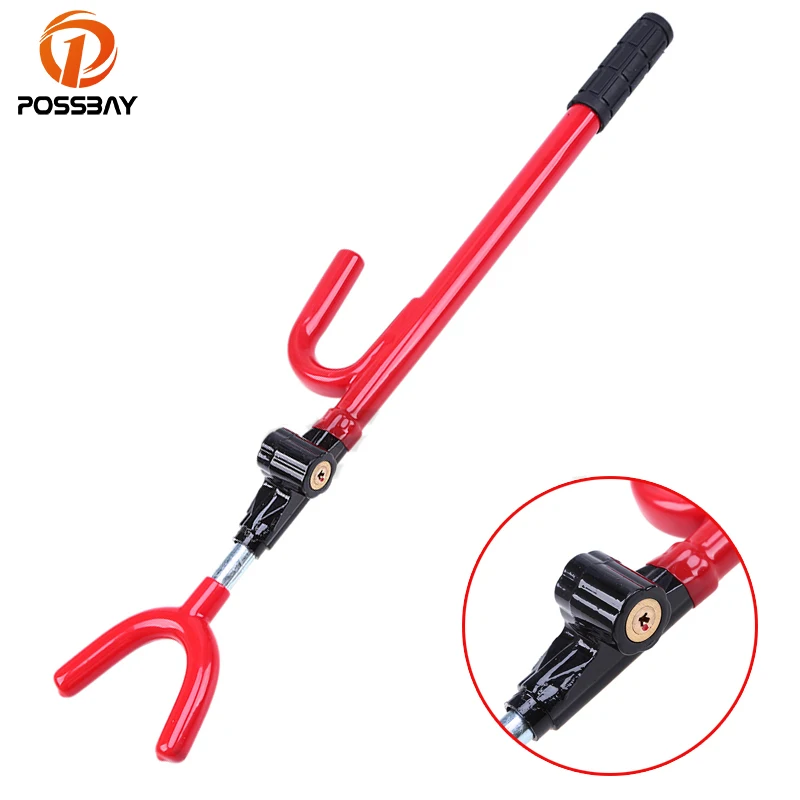 

POSSBAY Car Anti-theft Steering Wheel Lock Security With Keys Car Truck High Security Alarm System For BMW/Kia/Audi/Nissan