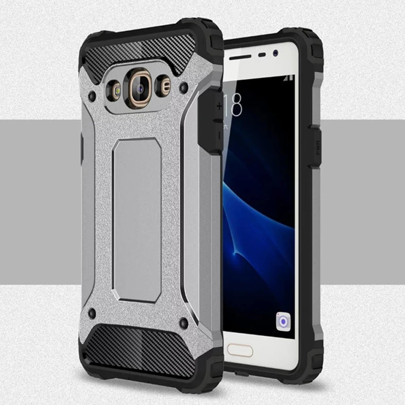 

Case For Samsung Galaxy J3 Pro ! Soft Silicon +PC Hard Armor Anti-knock Back Cover Case For Samsung Galaxy J3 Pro 2016 J3110