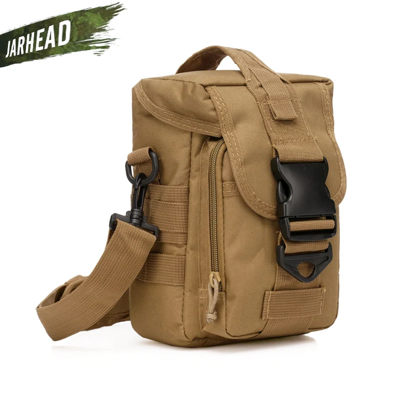 Günstige Tactical Military Kleine Utility Pouch Pack Armee Molle Sport Crossbody Schulter MOLLE Outdoor Radfahren Camping Wandern Klettern Tasche