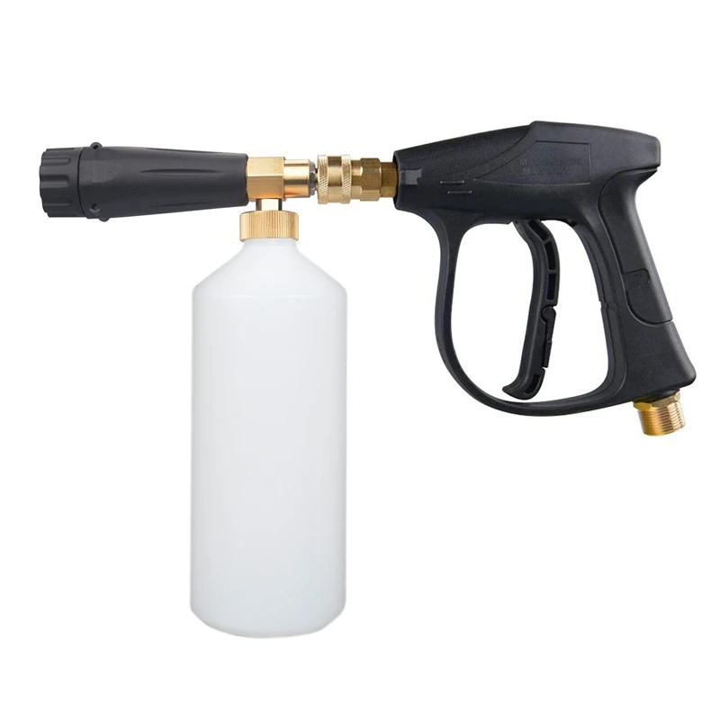 Pressure Washer Jet Wash Quick Release Snow Foam Lance 3000 Psi High Spray-Gun M22 Thread 1/4 Inch | Автомобили и мотоциклы