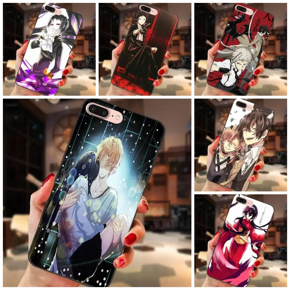 

For Xiaomi Redmi Note 2 3 4 4A 4X 5 5A 6 6A Plus Pro S2 Y2 TPU Phone Case Cover Japan Bungou Stray Dogs