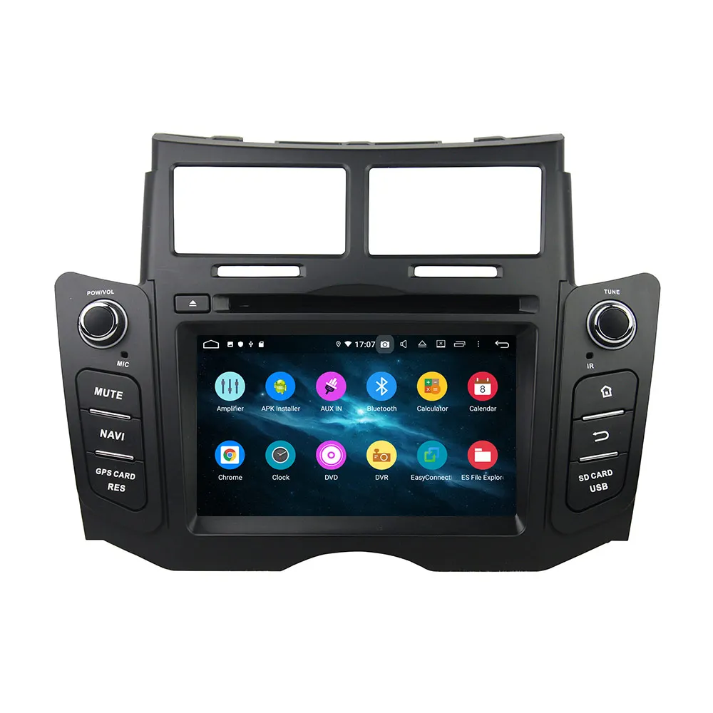 DSP Android 9 автомобильный dvd-плеер Радио Автомобильная навигационная система GPS для Toyota Yaris 2005-2011 авто стерео Мультимедиа Стерео 2DIN радио