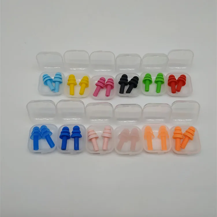 

Factory Supply Swimming Earplugs Silicone Anti-noise Earplugs Protective Earplugs Protective silicone Christmas Tree Ear Bet