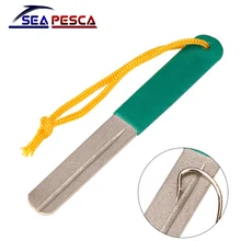 SEAPESCA Алмазный рыболовный крючок отточить Fishook заточка коробка для рыболовной снасти и аксессуаров инструмент для использования заточки крючка JK228