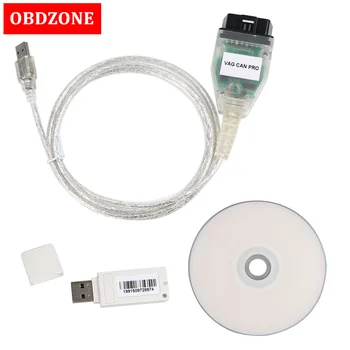 

VAG CAN PRO CAN BUS+UDS+K-line S.W Version 5.5.1 VCP Scanner with USB Dongle