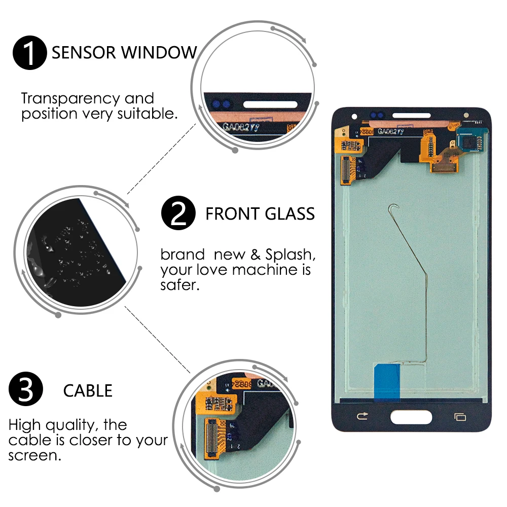 4,7 ''sinbeda AMOLED lcd для samsung Galaxy Note 4 Mini Alpha G850F G850M lcd дисплей кодирующий преобразователь сенсорного экрана в сборе наклейка