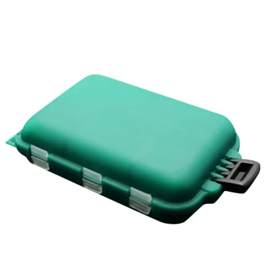 

10 Grids Fly Fishing Box Plastic Storage Case Lure Spoon Hook Bait Tackle Connector Storage Small Box Waterproof Fishing Tackle