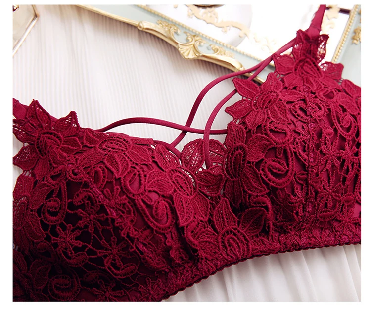 Jerrinut Sexy Underwear Women's Bra Push Up Lace Bras For Women Seamless Lace Bralette Bra Brassiere Femme Soutien Gorge BH10