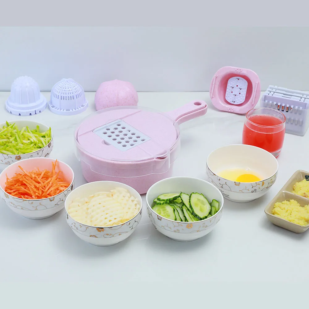 

Mandoline Slicer Vegetable Fruit Cutter with Stainless Steel Blade Manual Potato Peeler Carrot Cheese Grater Dicer Kitchen Tools