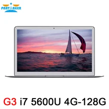 Тетрадь 13.3 «Full HD Intel i7 5600U двухъядерный ноутбук 4 ГБ ОЗУ 128 ГБ SSD Windows7/ 8 Bluetooth Веб-камера 7000 мАч Батарея