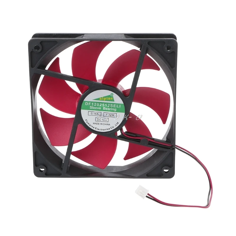

Fan for Computer 120 mm DC12V 0.2A 2.5 2pin Server Inverter Case Axial Cooler Industrial Fan