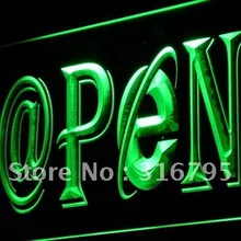 I863 интернет открытый Кафе Магазин Бар светодиодный неоновый свет знак включения/выключения 20+ цвета 5 размеров