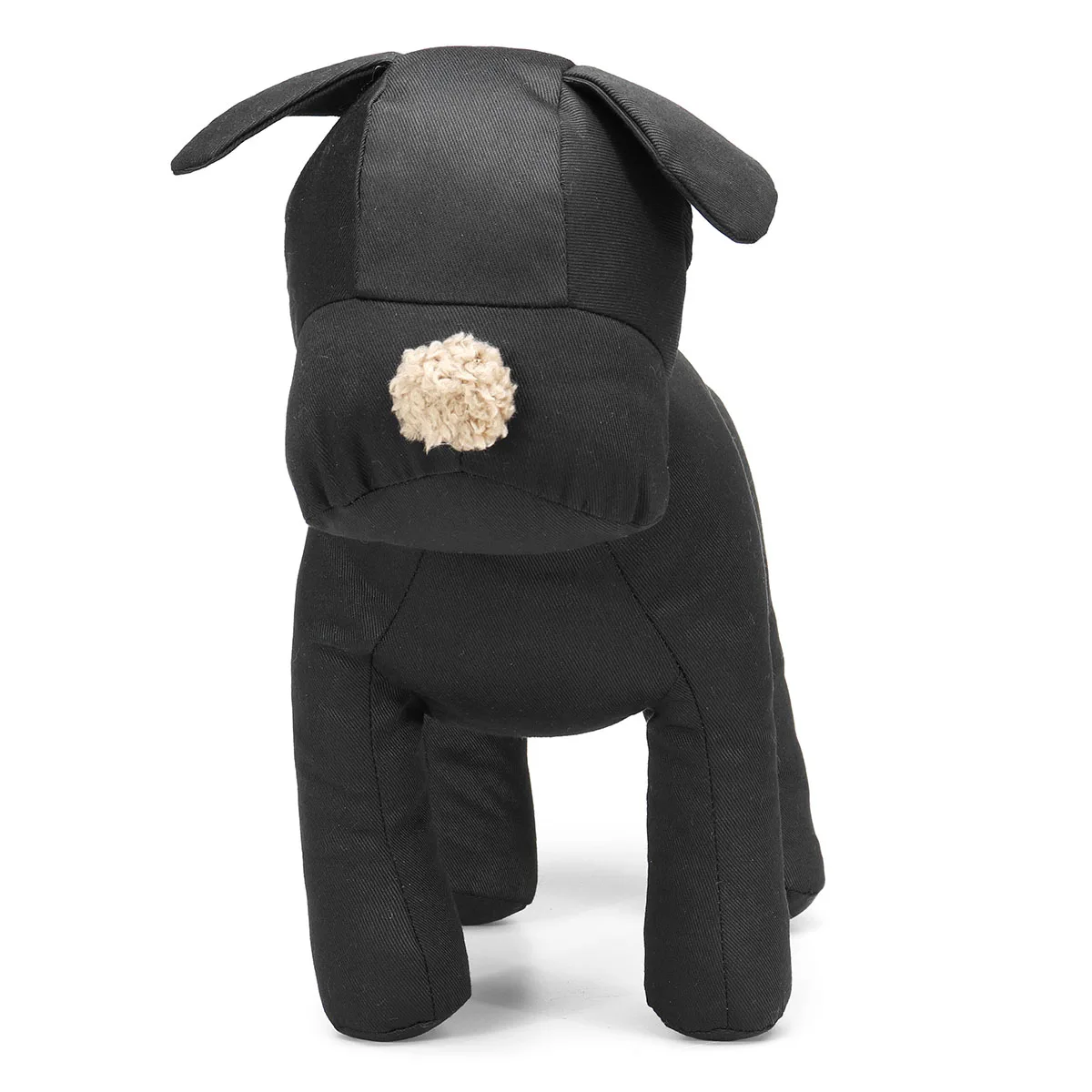 Черный/белый манекен собаки хлопок набивные модели одежды магазин Воротник дисплей игрушки для домашних животных отрегулированные ноги позы для розничного магазина