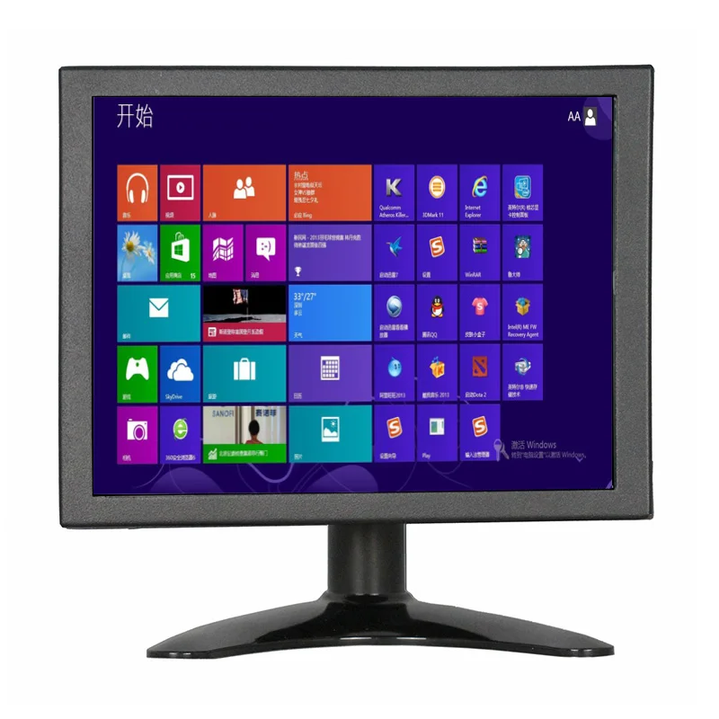 ZHIXIANDA G08 8 inch Industrial Security LCD monitor High