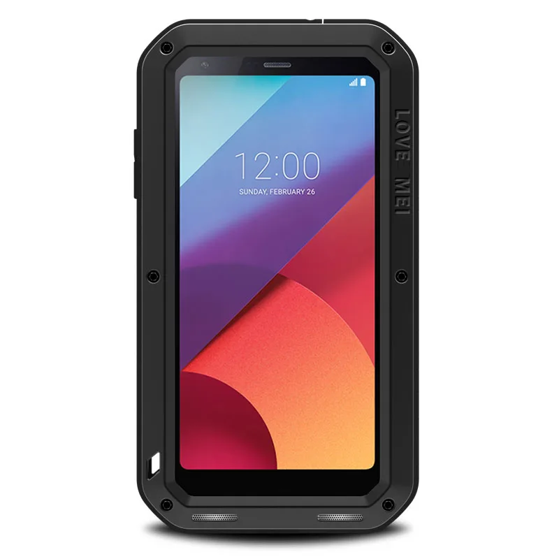 

For LG G6 G5 F700 Armored Hybrid Cover Case Waterproof Case Fundas Housing Water/Dirt/Shock/Rain Proof For LG G4 G3 5.5inch Case