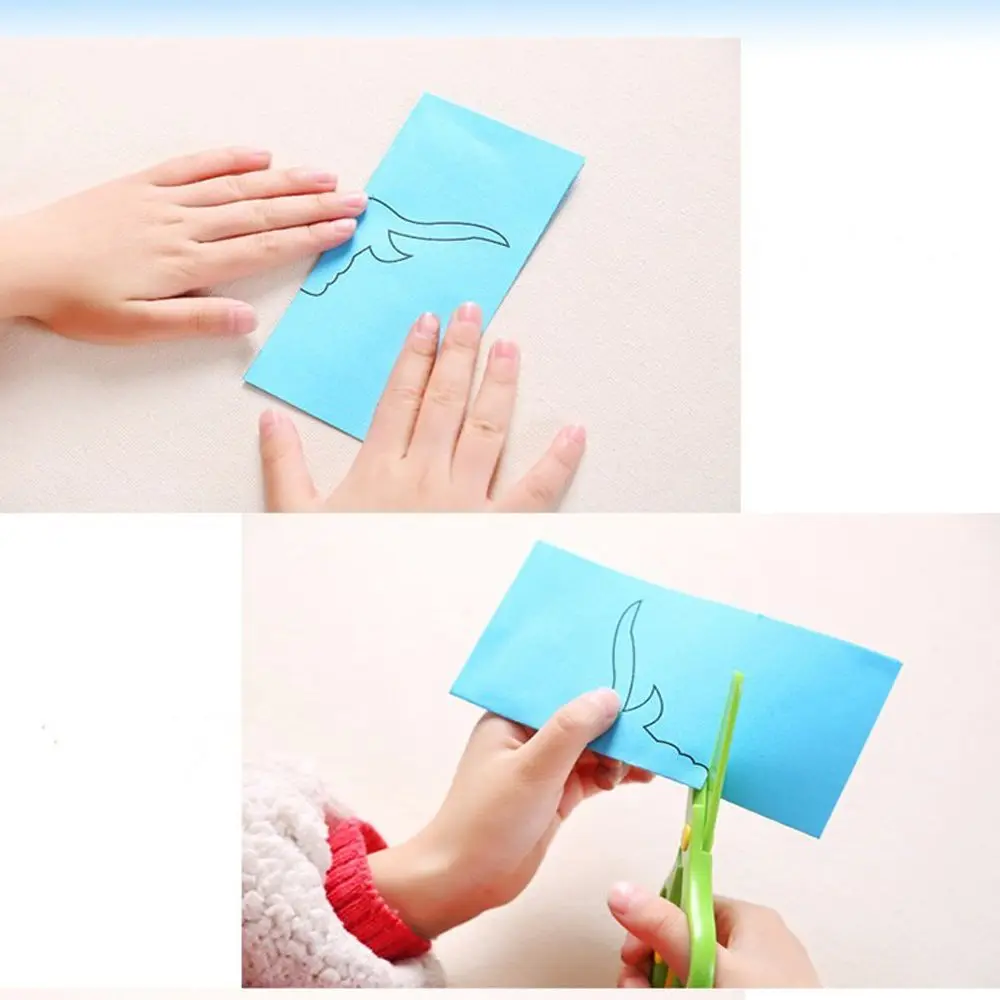 96 шт./компл. мультфильм красочные бумаги складной резки ручной работы оригами DIY игрушка для детей детский сад раннее образование ремесло