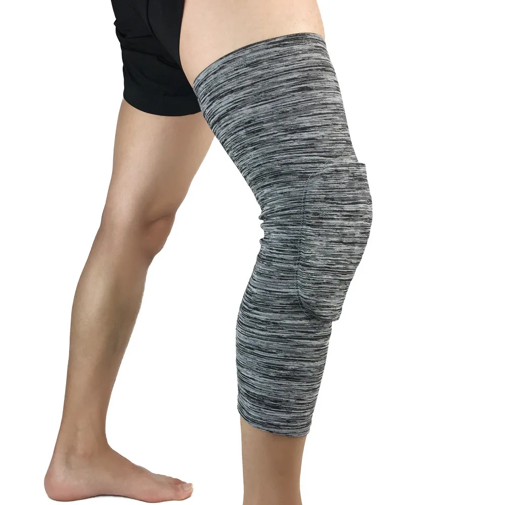 2019 Breathable men's honeycomb gauntlet basketball gauntlet sleeve leg exercise gauntlet Honeycomb anti-collision knee 40M7 (18)