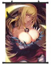 

Anime Poster Monogatari Series Wall Scroll Printed Painting Home Decor Japanese Cartoon Decoration Poster
