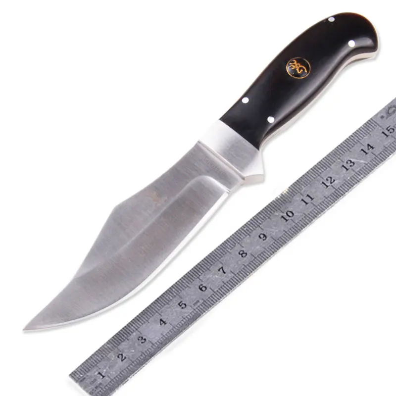 

Browning DA37 Folding Knife Combat 5cr13mov Blade Steel+Wood Handle EDC Survival Hunting Knives Utility Camping Portable Tool