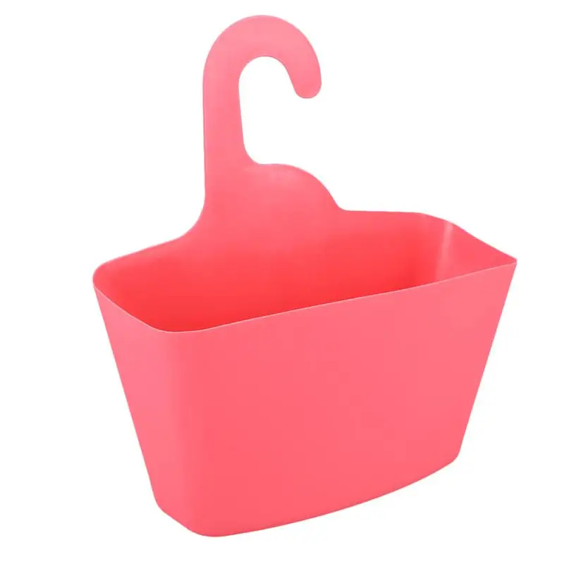 

Multi-Purpose Assembled Cabinets Wall Hanging Organizer Plastic Storage Basket Holders (Pink)