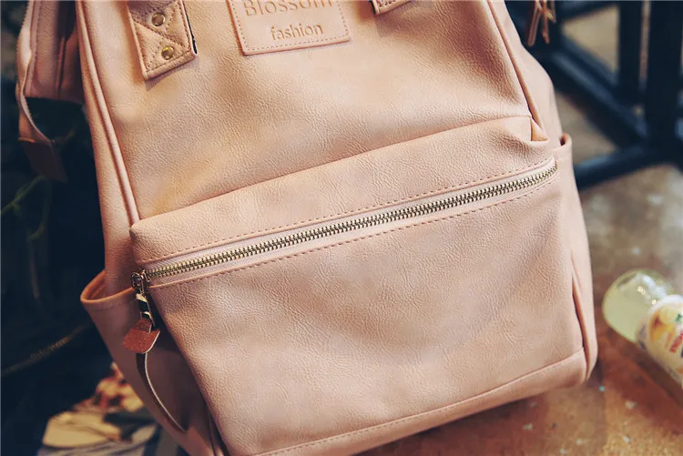 Fashion Mummy Diaper Bag Backpack Leather Waterproof Maternity Nappy Bag Large Capacity Travel Mother Handbag For Mom Baby Care (46)