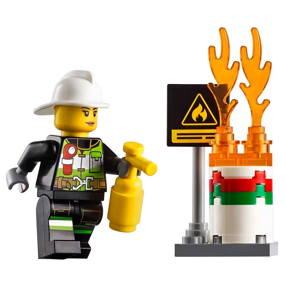 LEGO City Fire Ladder Truck 60107 (11)